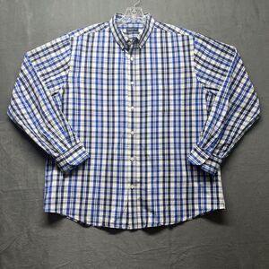 Pashartuk Shirt Mens XL Blue Button Down Preppy‎ Casual Classiccore Outdoor